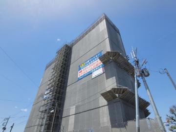 建設現場(2025年05月)鉄筋コンクリート造13階建て